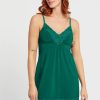 Montelle Chemise de nuit avec soutien Noir